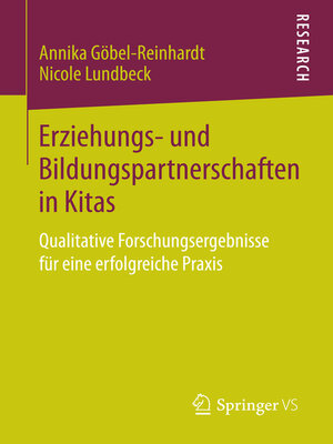 cover image of Erziehungs- und Bildungspartnerschaften in Kitas